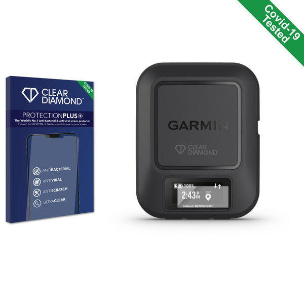 Clear Diamond Anti-viral Screen Protector for Garmin inReach Messenger