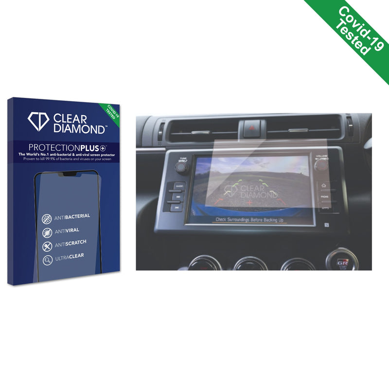 Clear Diamond Anti-viral Screen Protector for Toyota GR86 2024 Infotainment System