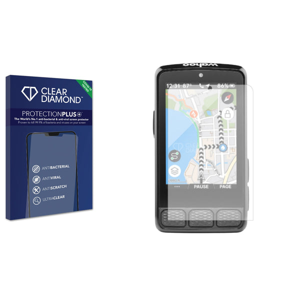 Anti-bacterial Screen Protector for Wahoo Elemnt Bolt 3