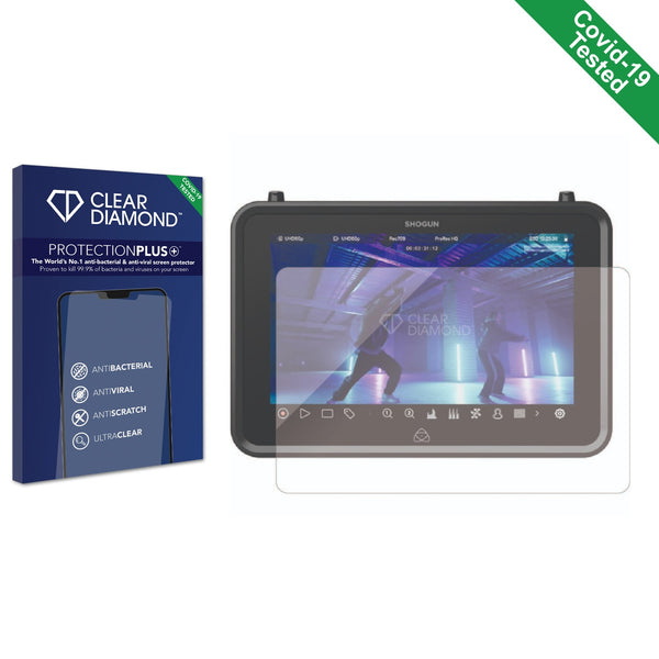 Clear Diamond Anti-viral Screen Protector for Atomos Shogun (2023)