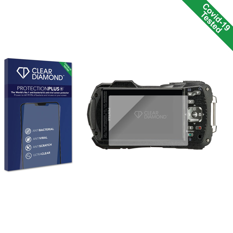 Clear Diamond Anti-viral Screen Protector for Pentax WG-90