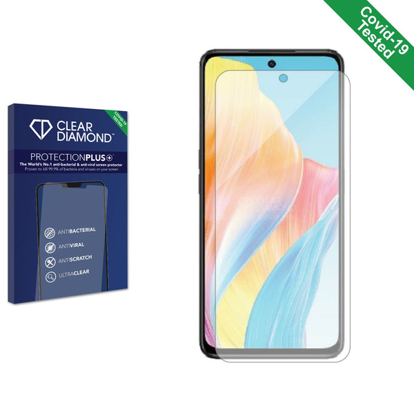 Clear Diamond Anti-viral Screen Protector for Oppo A98