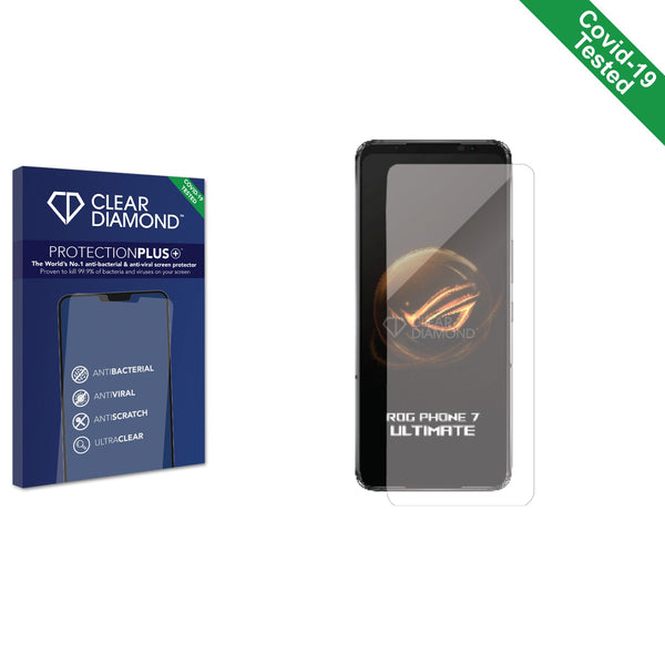 Clear Diamond Anti-viral Screen Protector for Asus ROG Phone 7 Ultimate
