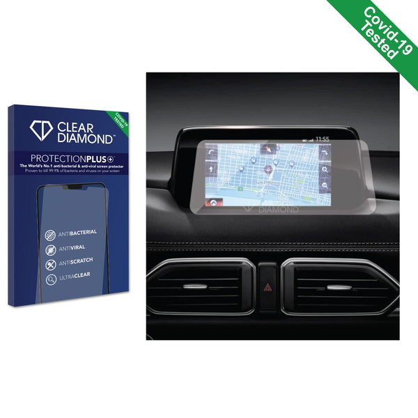 Clear Diamond Anti-viral Screen Protector for Mazda CX5 2019 Infotainment System
