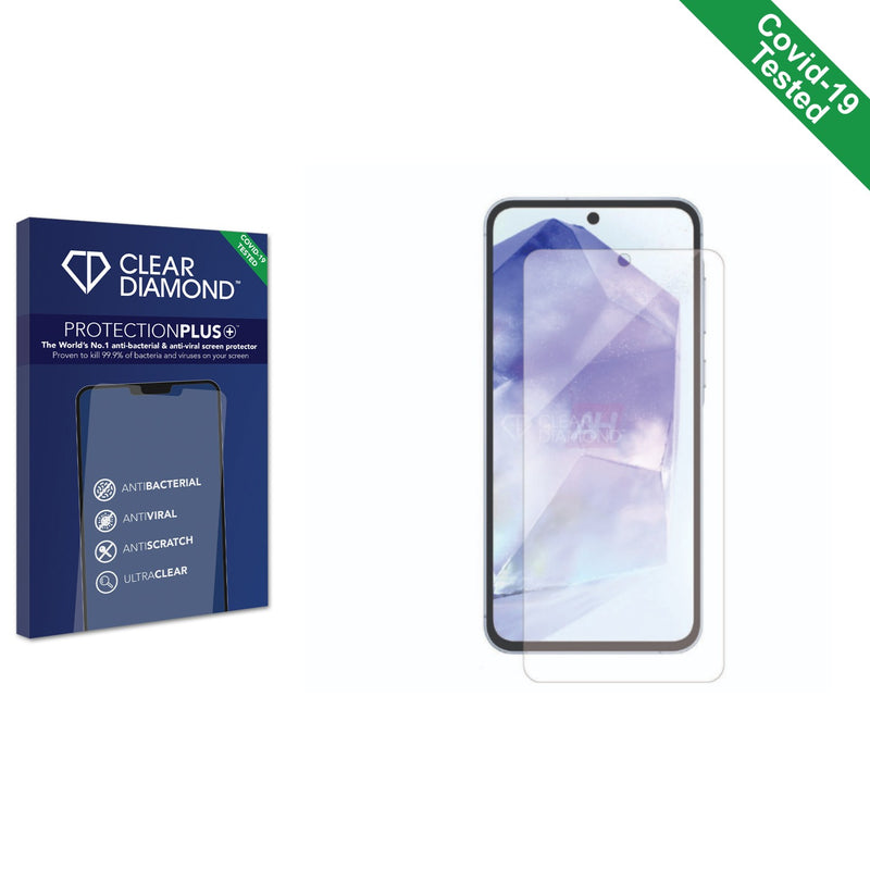 Clear Diamond Anti-viral Screen Protector for Samsung Galaxy C55