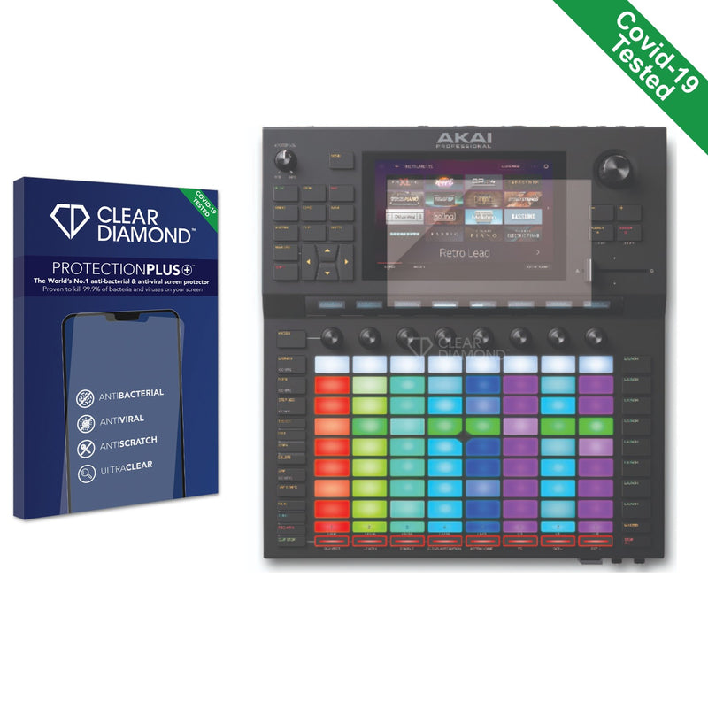 Clear Diamond Anti-viral Screen Protector for Akai Force