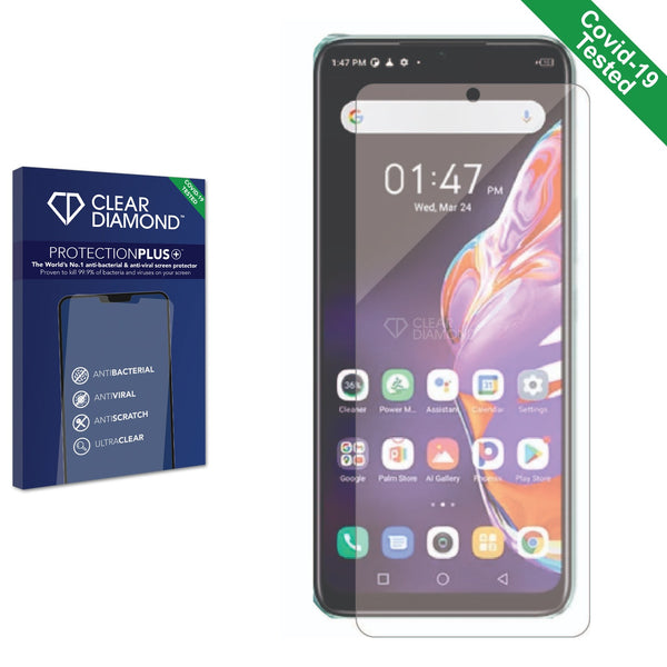 Clear Diamond Anti-viral Screen Protector for Infinix Hot 10s