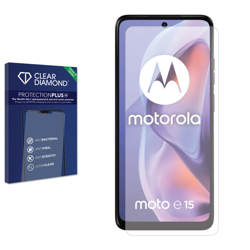 Anti-bacterial Screen Protector for Motorola Moto E15