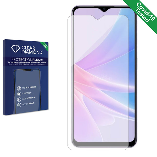 Clear Diamond Anti-viral Screen Protector for Oppo A78 5G