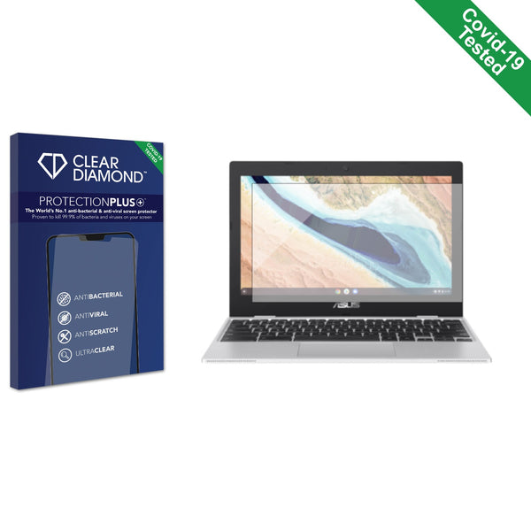 Clear Diamond Anti-viral Screen Protector for ASUS Chromebook CX1