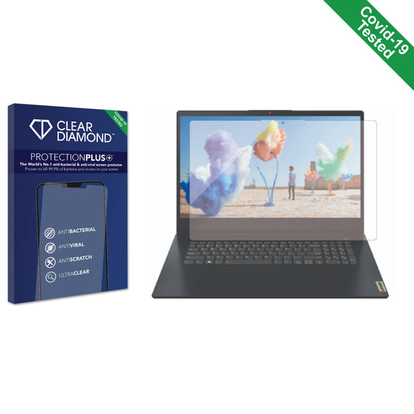 Clear Diamond Anti-viral Screen Protector for Lenovo IdeaPad 3i Gen 7 17"