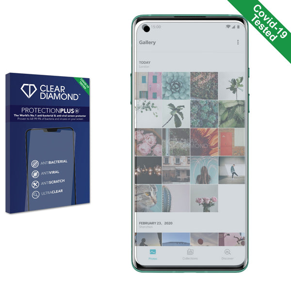 Clear Diamond Anti-viral Screen Protector for OnePlus 8