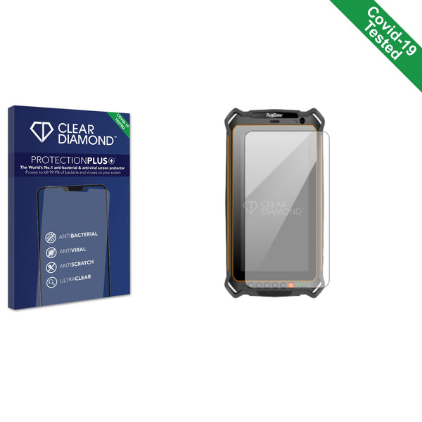 Clear Diamond Anti-viral Screen Protector for RugGear RG930i