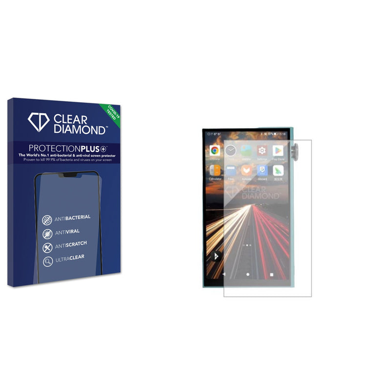 Clear Diamond Anti-viral Screen Protector for iBasso DX180