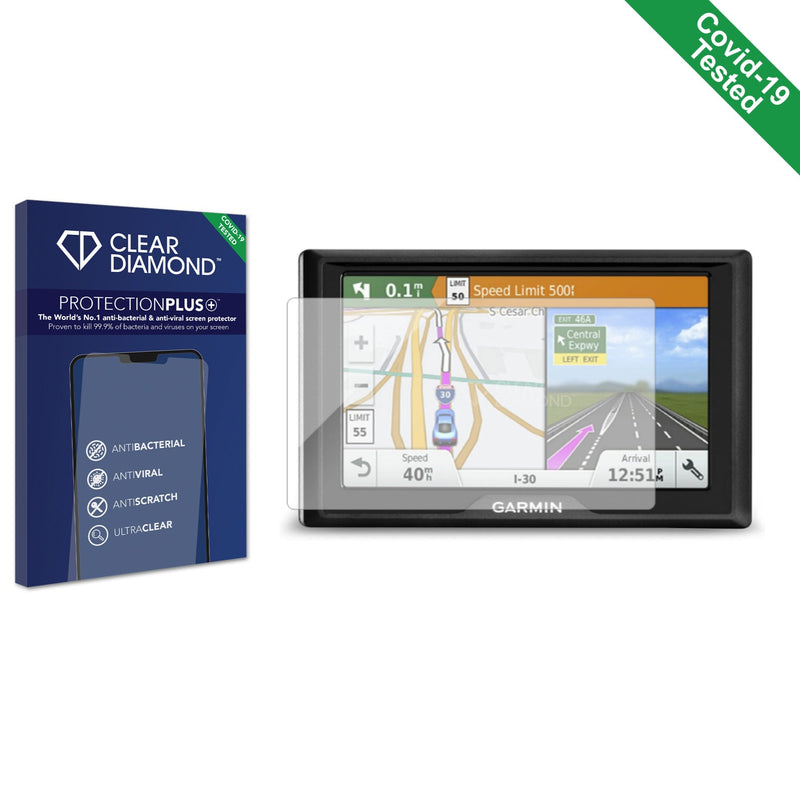 Clear Diamond Anti-viral Screen Protector for Garmin Drive 50