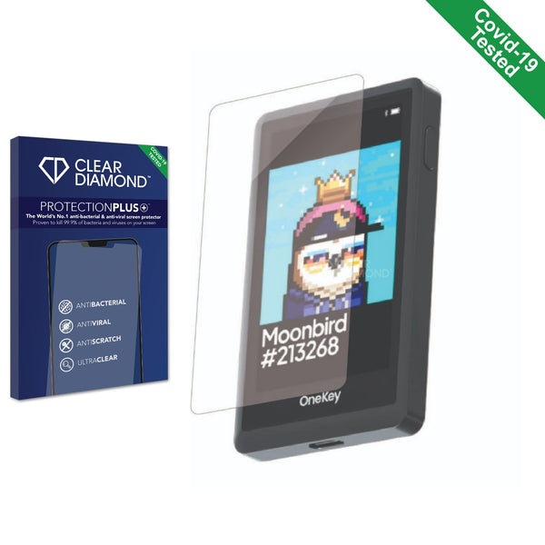 Clear Diamond Anti-viral Screen Protector for OneKey Touch