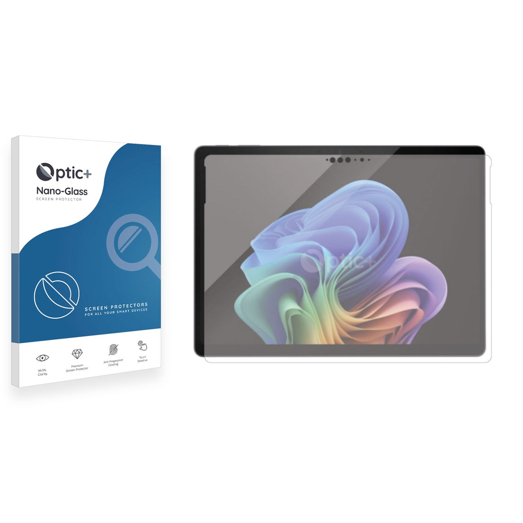 Optic+ Nano Glass Screen Protector for Microsoft Surface Pro 11 (With Camera Holes)
