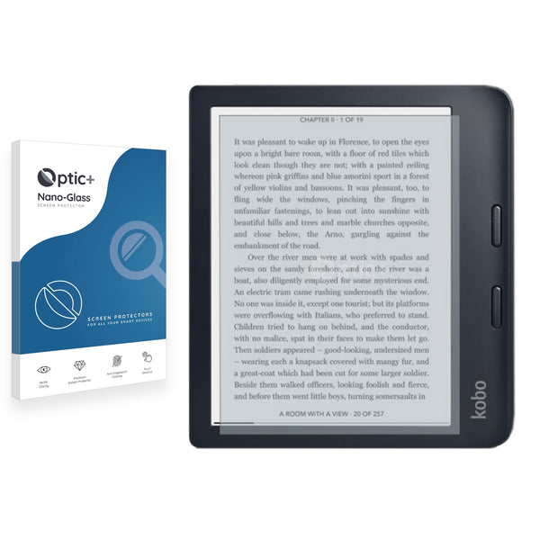 Optic+ Nano Glass Screen Protector for Kobo Libra 2