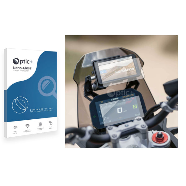 Optic+ Nano Glass Screen Protector for BMW ConnectedRide Navigator