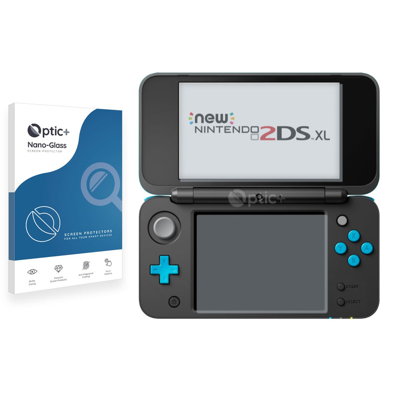 Optic+ Nano Glass Screen Protector for Nintendo 2DS XL