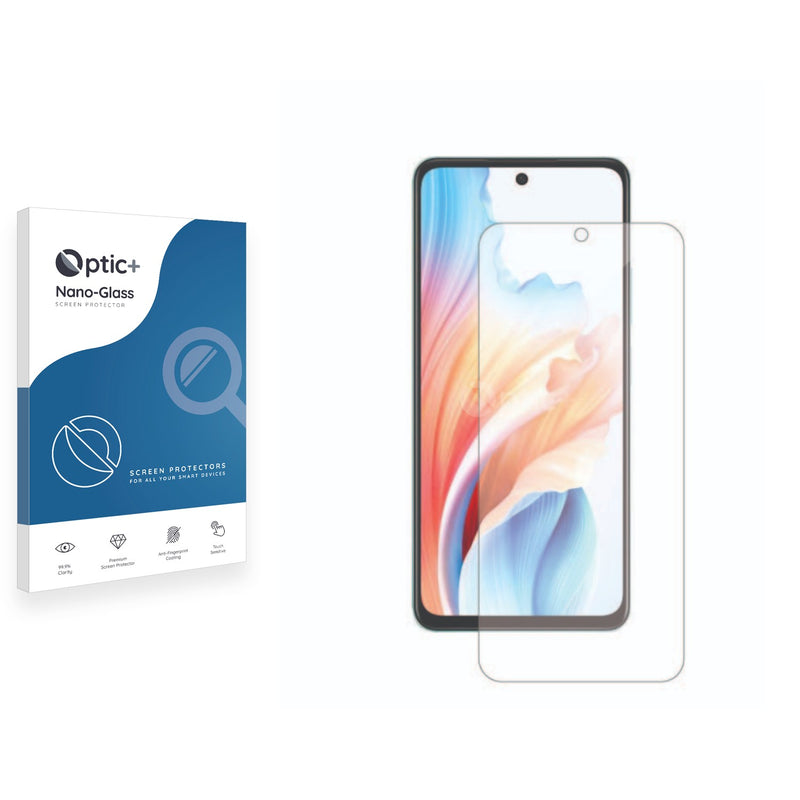 Optic+ Nano Glass Screen Protector for Oppo A79 5G