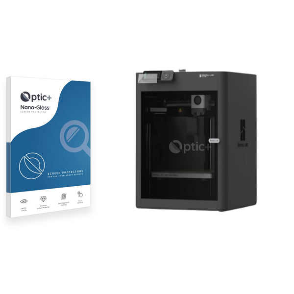Optic+ Nano Glass Screen Protector for Bambu Lab P1S 3D Printer