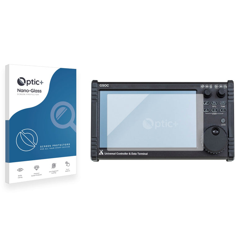 Optic+ Nano Glass Screen Protector for Xiegu GSOC Universal Controller