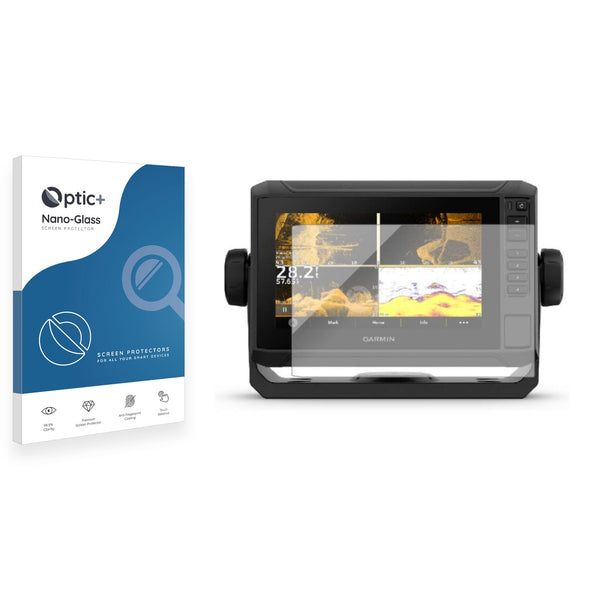 Optic+ Nano Glass Screen Protector for Garmin Echomap UHD2 75sv