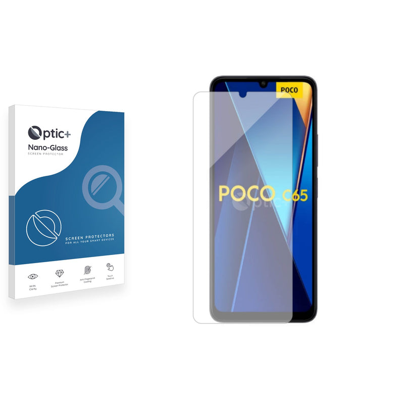 Optic+ Nano Glass Screen Protector for Xiaomi Poco C65