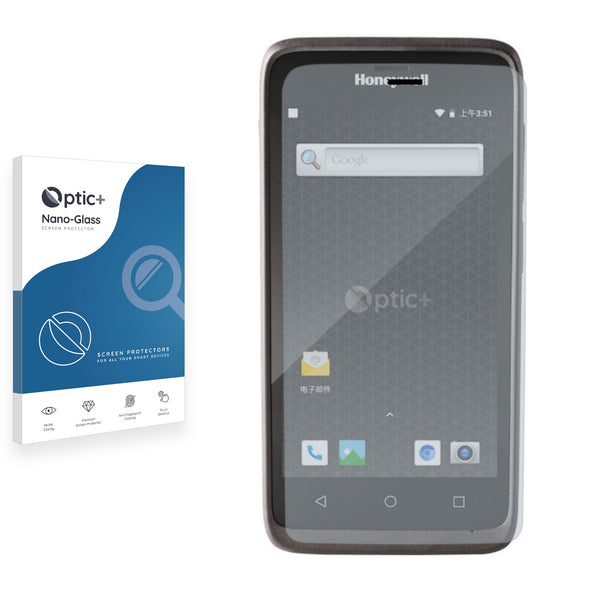 Optic+ Nano Glass Screen Protector for Honeywell ScanPal EDA51