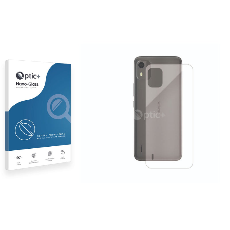 Optic+ Nano Glass Rear Protector for Nokia C12 (Back)