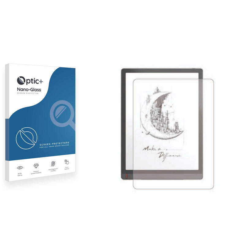 Optic+ Nano Glass Screen Protector for Onyx Boox Tab X