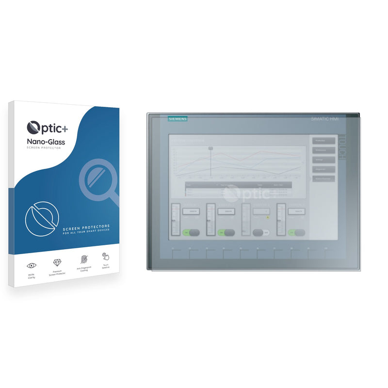 Optic+ Nano Glass Screen Protector for Siemens Simatic HMI KTP 1200 Basic