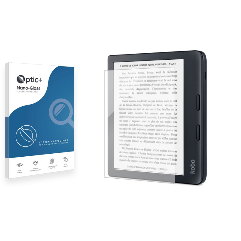 Optic+ Nano Glass Screen Protector for Vivlio InkPad 4