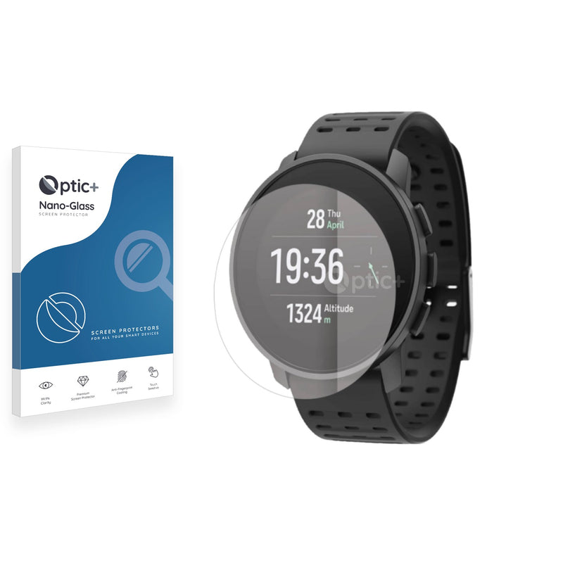 Optic+ Nano Glass Screen Protector for Suunto 9 Peak Pro