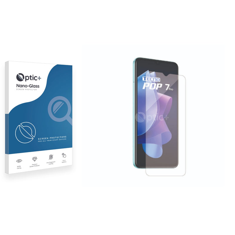 Optic+ Nano Glass Screen Protector for Tecno Pop 7