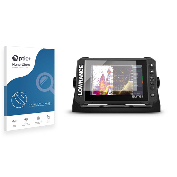 Optic+ Nano Glass Screen Protector for Lowrance Elite FS 7