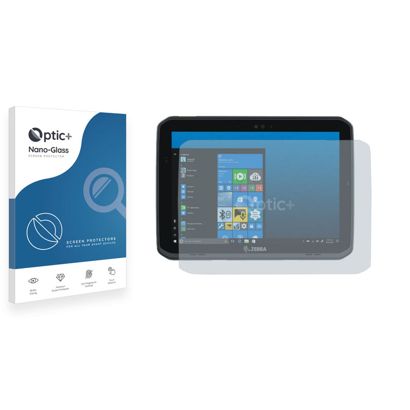 Optic+ Nano Glass Screen Protector for Zebra ET80/ET85