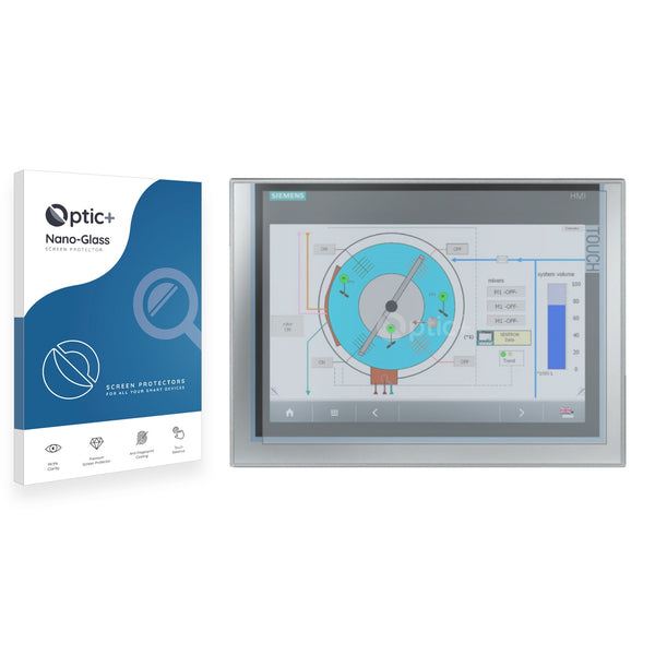 Optic+ Nano Glass Screen Protector for Siemens Simatic HMI TP 1200 Comfort Inox