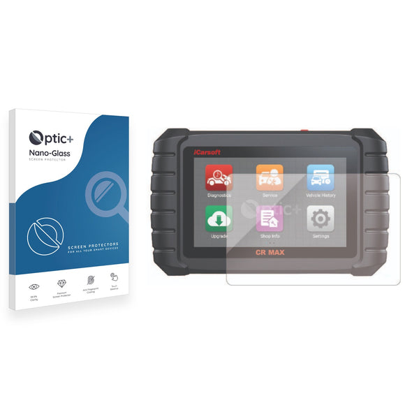 Nano Glass screen protector for iCarsoft CR Max Professional OBD Scan Tool