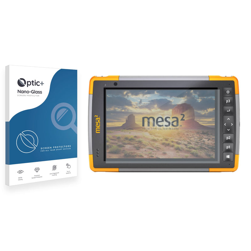 Optic+ Nano Glass Screen Protector for Juniper Systems Mesa 2 Rugged Tablet