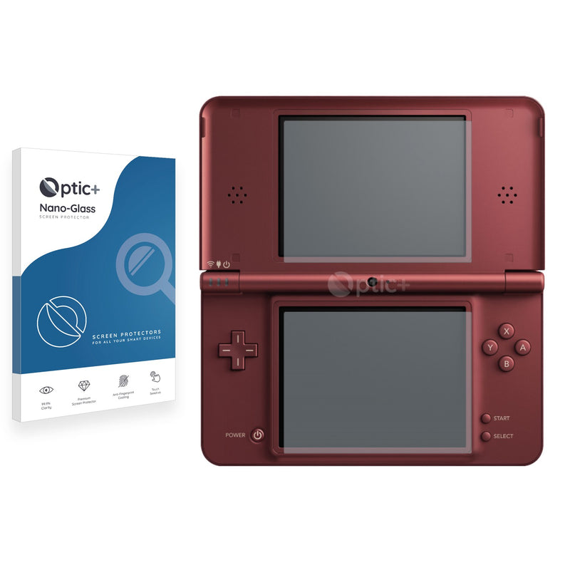 Optic+ Nano Glass Screen Protector for Nintendo DSi XL