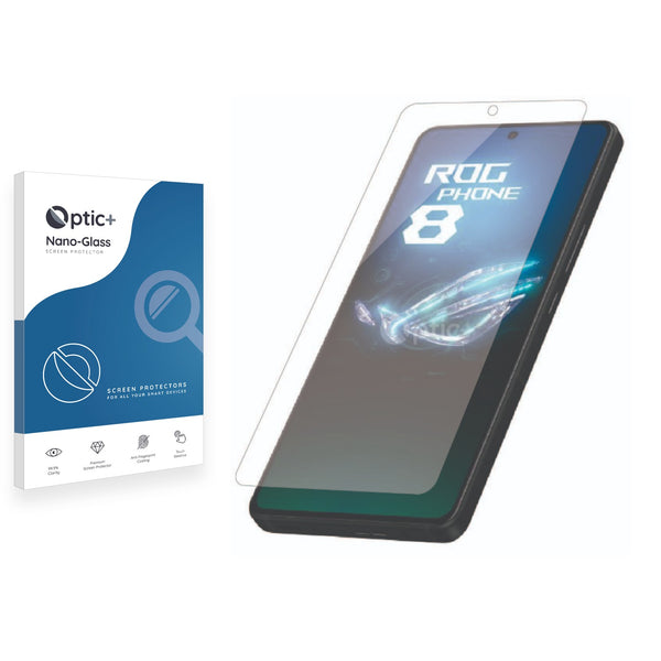 Optic+ Nano Glass Screen Protector for ASUS ROG Phone 8