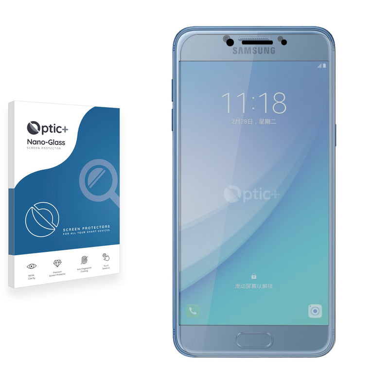 Optic+ Nano Glass Screen Protector for Samsung Galaxy C5 Pro