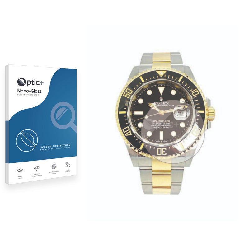 Optic+ Nano Glass Screen Protector for Rolex Sea-Dweller 43mm (Date)