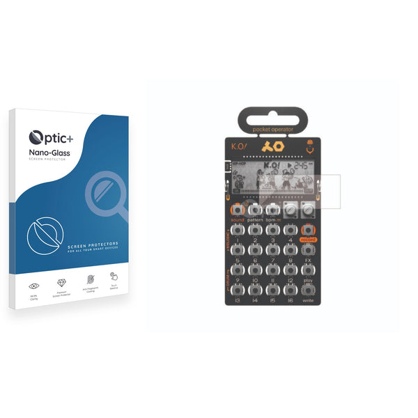 Optic+ Nano Glass Screen Protector for Teenage Engineering PO-33 K.O