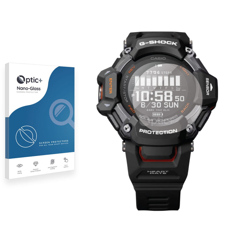 Optic+ Nano Glass Screen Protector for Casio G-Shock GBD-H2000