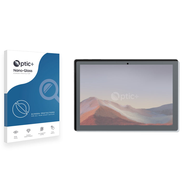 Optic+ Nano Glass Screen Protector for Microsoft Surface Pro 7 Plus