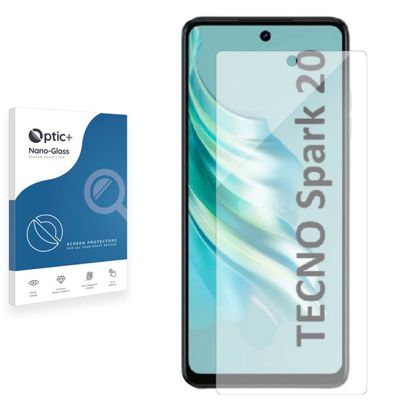 Optic+ Nano Glass Screen Protector for Tecno Spark 20