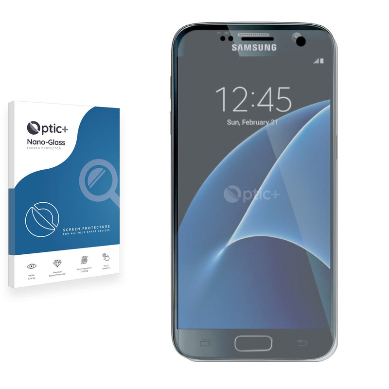 Optic+ Nano Glass Screen Protector for Samsung Galaxy S7